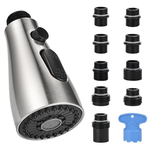 Cieex 3 Modi Brausekopf Küchenarmatur Ersatz, Pull Out Küchenarmaturen...