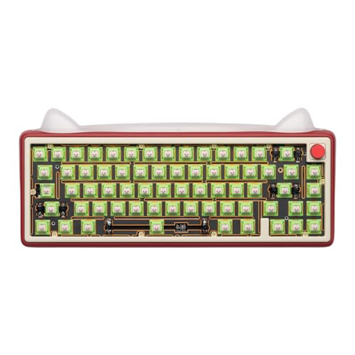 Image of OOCTPK Chilkey Sprout Green Tactile Switches Keyboard Switch for Mechanical Gaming Keyboard, 5 Pin Pre-Lubed Keyboard Switches with POM Housing UPE Stem for Mechanical Gaming Keyboard (35pcs)