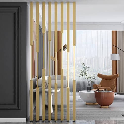 Divisores de habitación, pantalla divisoria de privacidad, decoración de piso a techo para sala de estar y oficina