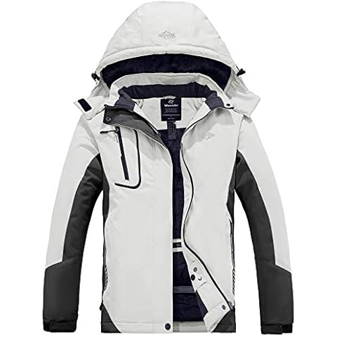 Wantdo Women's Waterproof Winter Ski Jacket Cover