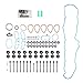 Torchbeam Head Gasket Set with Head Bolts HS26336PT ES71334 HS54736 Compatible with Canyon 2004-2006, Colorado 2004-2006, H3 2006, i-350 2006, Engine Cylinder Head Gasket Kit