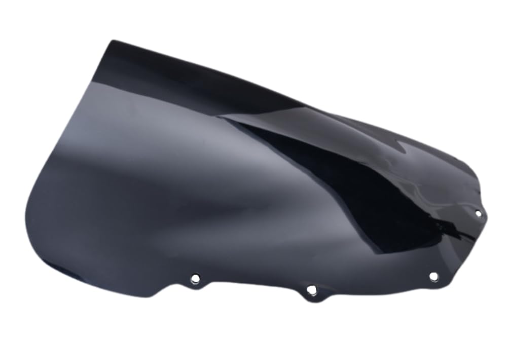 avdb-moto Szyba/Deflektor wiatru kompatybilny z KAWASAKI ZZR 1100 ZXT10C 1990-1992 Z poliwęglanu (Czarny)