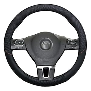 Voor VW T4 T5 T6 Auto stuurhoes Lederen Antislip Auto interieur Accessoires: