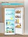 BLACK+DECKER 17 Cu. Ft. Convertible Freezer Refrigerator, Upright Freezer with Glass Shelves, ENERGY STAR rated, Frost Free, BUC1700XW, White