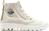 basket palladium blanche Fermeture : Lacets Palladium Bottines Beiges Pampa