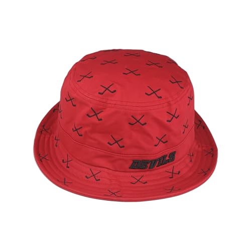 ZHATS Standard NHL Officially Licensed Bucket Hat Scatter, Team Color, Large-X-Large