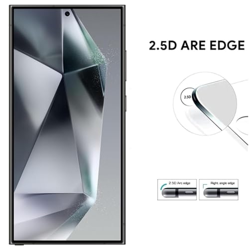 Image of TechTrendz Unbreakable Hydrogel Membrane TPU Clear Front Screen Protector Guard Compatible with Samsung Galaxy S24 Ultra 5G (It is not Tempered Glass)