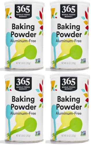 365 by Whole Foods Market, Baking Powder, 10 OZ (Pack of 4)