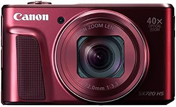 Canon Digital Camera PowerShot SX720 HS Red 40x Optical Zoom PSSX720HSRE