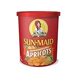 Sun-Maid Mediterranean Dried Apricots - 15 oz Canister - Mediterranean Apricot Dried Fruit Snack for Lunches, Snacks, and Natural Sweeteners
