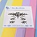Topz halloween black face jewels Mermaid Face Gems Glitter clown temporary tattoo Rave holiday forehead adult costumes Makeup beauty Bohemian Stickers