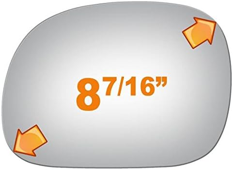 Burco 2705 Driver Side Replacement Mirror Glass for 1997-1999 FORD F-150, 1997-1999 FORD F-250, 1997 FORD F-350