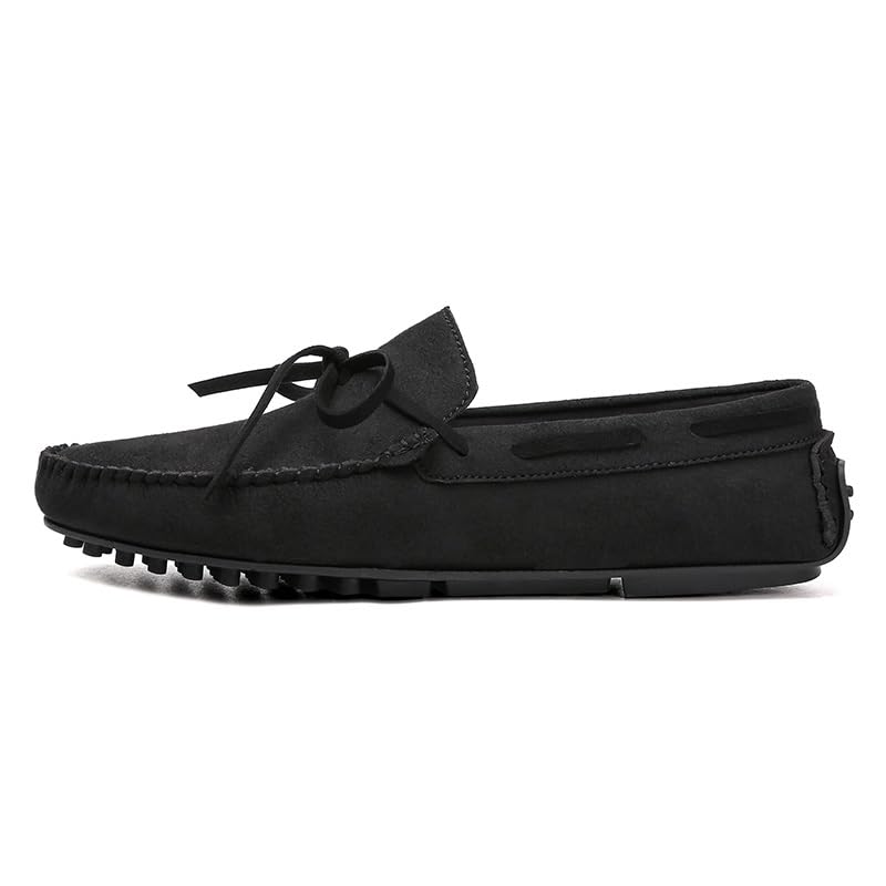 Loafers for Men Round Toe PU Leather Driving Loafers Comfortable Anti-Slip Slip Resistant Casual Fashion Slip-ons2