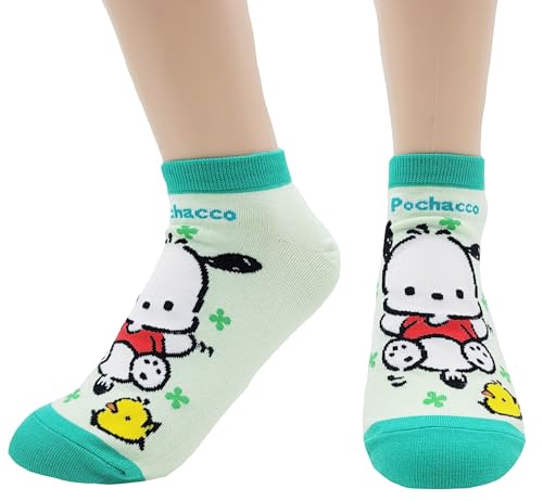 Image of JJMax Women's Kitty Cute Cartoon Cotton Blend Ankle Socks Sets