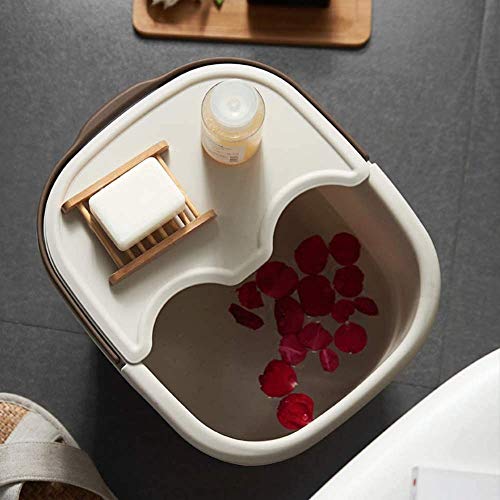 Masajeador de pies portátil con tapa y asa miniatura 3