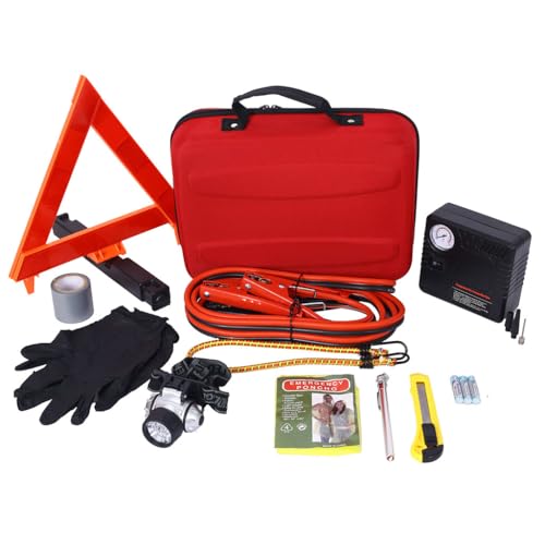 Kit de Emergencia para Vehículos con Compresor Portátil miniatura 1