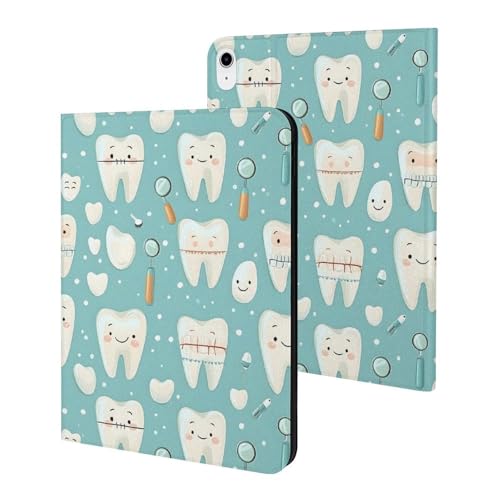 Coque iPad 11 pouces anti-rayure avec veille auto motif dessin animé
