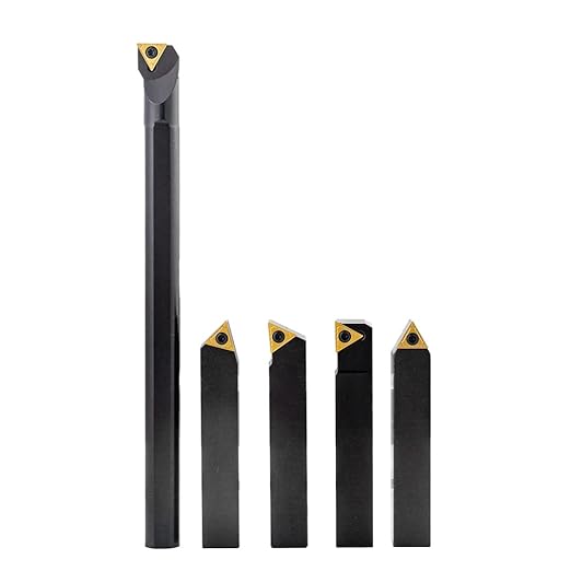 Juego de 5 Herramientas de Torneado con Inserciones de Carburo TCMT32.51 miniatura 9