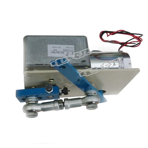 DMETE Motor de Giro Alternativo, Empuje máximo, 40KG, 150mm, actuador Lineal de Alto par basculante Ampliamente Utilizado(4,12V)