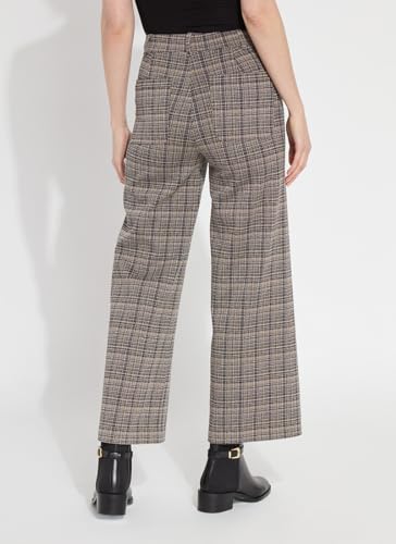 Lyssé Erin Wide Leg Ponte Jacquard Pants – High Waist Wide Leg Pants for Women, Made with Lightweight Ponte Knit Fabric2
