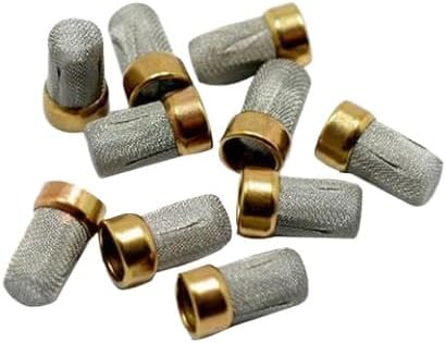 Fuel Injector Repair Kit 100 Pieces Metal Filter 11009 6x3x10.5mm