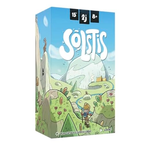 SOLSTIS – Juego de Mesa para 2 Jugadores, Juego de 8 años y más, – Duelo táctico – Juego Familiar – Formato Bolsillo – Lumberjack Studios – Blackrock games | Ya disponible en tu tienda friki favorita! En mundofriki.es!