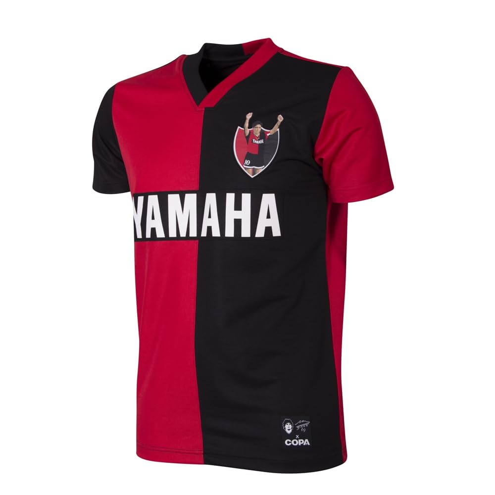Copa - Camiseta de Fútbol - Hombre - Maradona x Newell's 1993 - Rojo - 100% poliéster