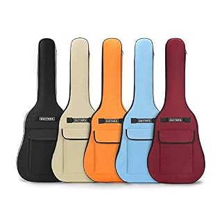 Yiwa 40/41 Pouce Oxford Tissu Guitare Acoustique Gig Bag Sac Housse Soft Bandoulières Double Épaule Rembourré Guitare… - Les Beatles, Paul McCartney, John Lennon, RIngo Starr, George Harrison Yiwa 40/41 Pouce Oxford Tissu Guitare Acoustique Gig Bag Sac Housse Soft Bandoulières Double Épaule Rembourré Guitare… – Image 4