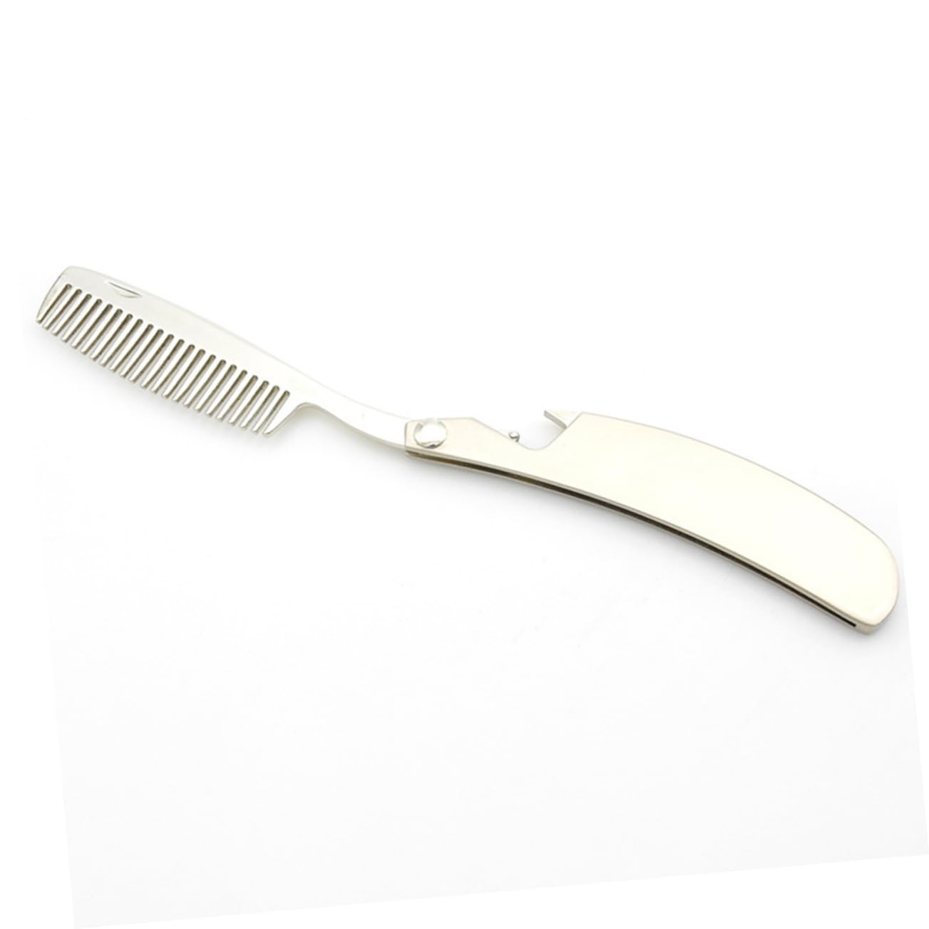 OUNONA Beard Comb for Men Folding Styling Comb Hair Accessory Smooth Teeth Static for Curly Hair