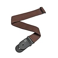 Brown polypropylene design Adjustable from 35" to 59.5" long Provides maximum comfort for standing situations Strong and secure leather ends Pattern also available in planet lock or acoustic quick release end