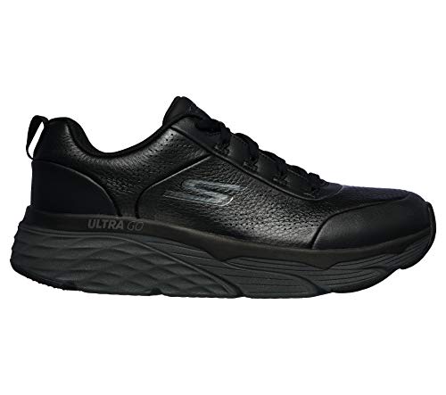 Skechers Max Cushioning Elite Lucid, Scarpe da Corsa, Uomo, Nero (Schwarz), 42 EU Weit