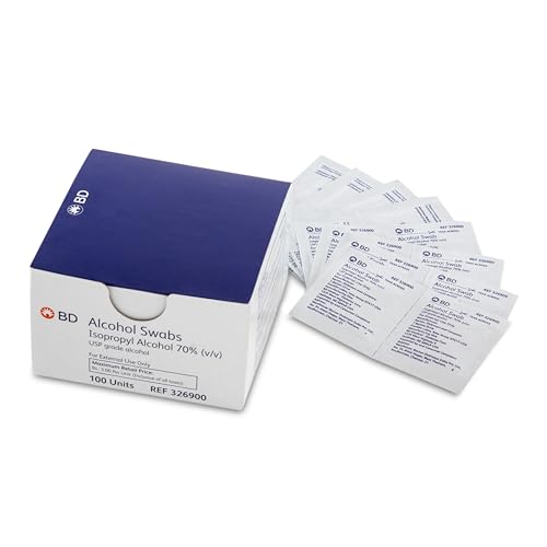 Image of BD - Pack of 100 Alchohol Swabs