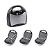 YWAWJ Sandwichera y Antiadherente Snack-Maker, sandwichera Grill Platos hondos Desmontables Placas Revestimiento Antiadherente Wafflera fácil de Limpiar con Platos Removibles Lavar en el lavavajillas