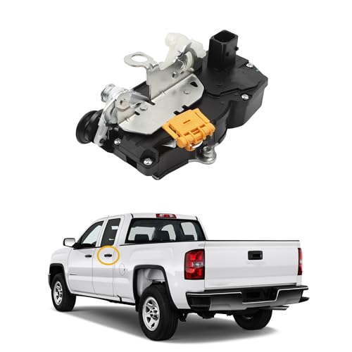 Image of Dasbecan Rear Left Door Lock Actuator Motor Compatible with Chevy Silverado Tahoe Suburban 1500 GMC Sierra Yukon XL Cadillac Escalade 2007-2009 Replaces 931-108 Rear Driver Side
