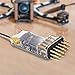 SoloGood BAYCK ELRS Receiver 2.4G 5CH PWM ExpressLRS RX Support ELRS 3.0 PWM/CRSF Protocol 2.0dBi Copper Pipe Antenna for RC FPV Drone