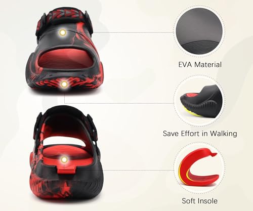 Image of COFACE Mens Orthotic Clogs Orthopedic Mules for Men Recovery Sandals Man Plantar Fasciitis Summer Casual Size 7-15