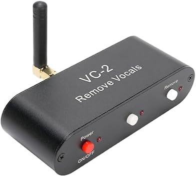 Karaoke Vocal Remover, Karaoke Real Time Voice Canceller with 3 Band Adjustment, BT5.0 & AUX I/O, Aluminum Alloy Chassis, 0-100 Percent Voice Elimination for Music Backing Tracks