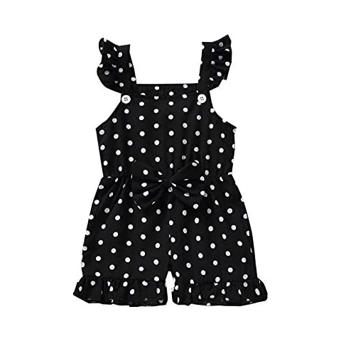 Ghemdilmn Baby Ruffle Flower Print Romper Cover