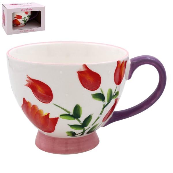 Tazze Lesser & Pavey Reactive Glaze Set Di 2 Tazze Da Caffè In Ceramica
