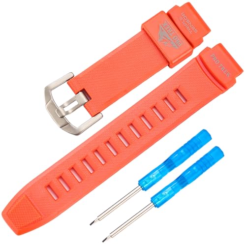 Casio PRG-200A/PRG-500/PRW-2000A�p�\�t�g�V���R�������p�X�g���b�v�����Y�X�g���b�v�E�H�b�`�A�N�Z�T���[(�I�����W)