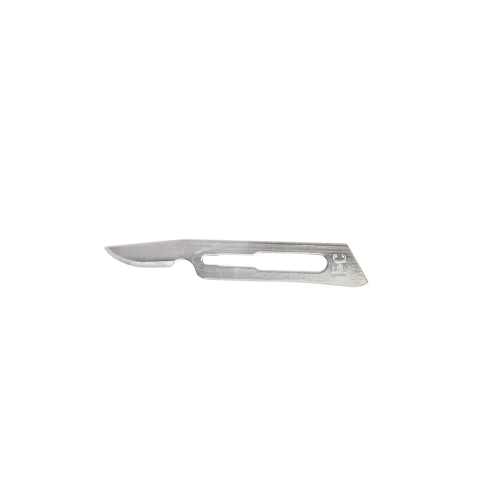 MednoonSurgical | STAINLESS STEEL BLADE NO. 15C | WITH COMPLIMENTARY B.P HANDLE NO 3 (1 PCS.) | 15C NO. BLADES (100 PCS.)