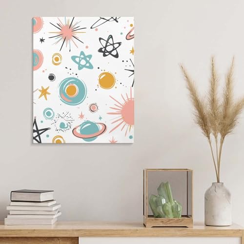 Peinture murale décorative encadrée de qualité supérieure 45x60 - 5
