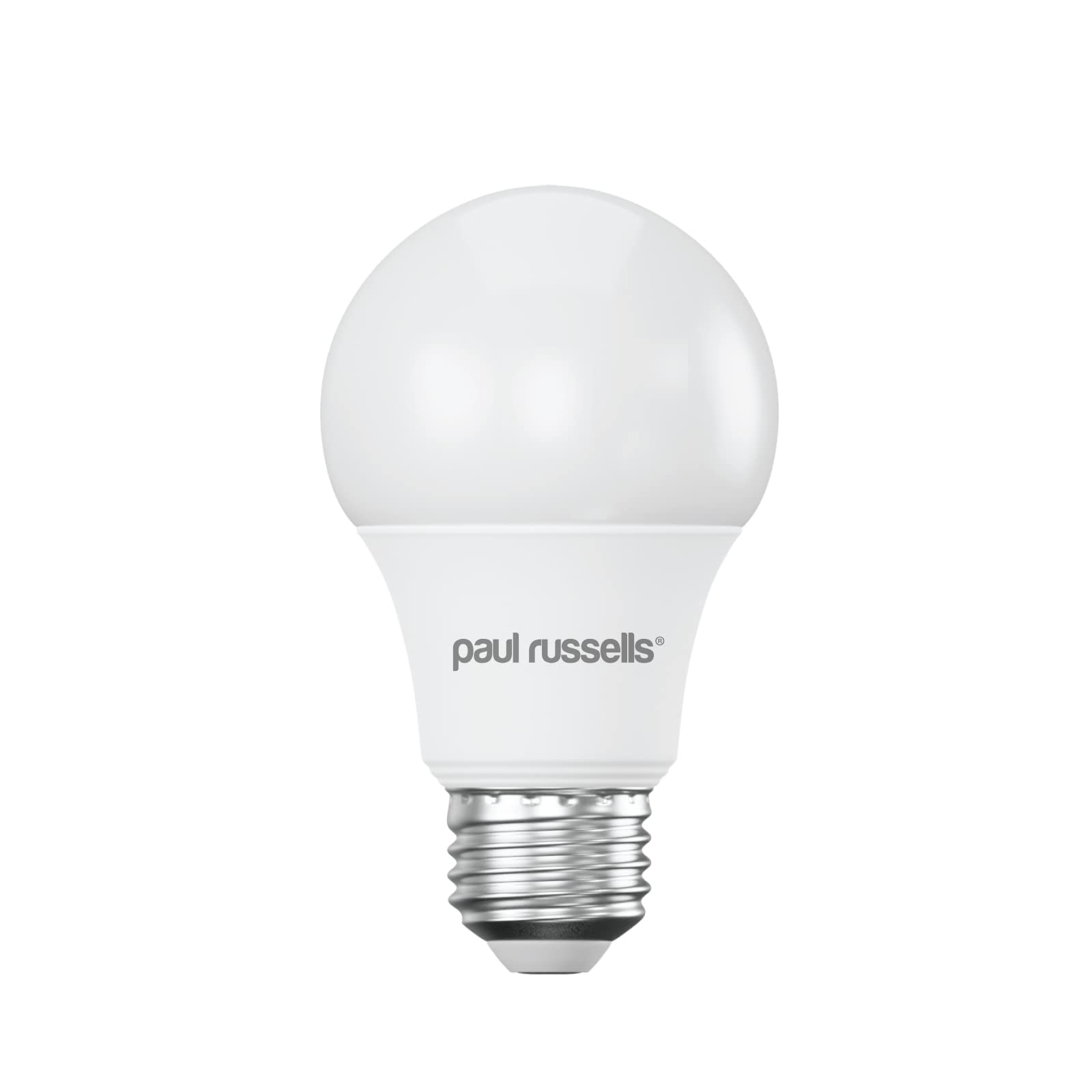 Paul Russells Led Gls Dimmable Bulb Edison Screw Es E278.5W 806Lumens 60W Equivalent4000K Cool/natural White Light Bulbs