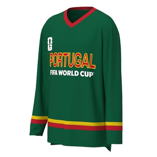 Image of Outerstuff FIFA World Cup 2026 Mens Long Sleeve V-Neck Hockey Jersey