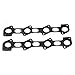 Vincos Exhaust Manifold Gasket Set MS19312 MS96833 Compatible with Excursion 03-05 F250 F350 Super Duty 03-07 6.0L F250 F350 Super Duty 08-10 6.4L