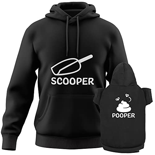 Matching Hoodies for Dogs and Humans Sweatshirt Set