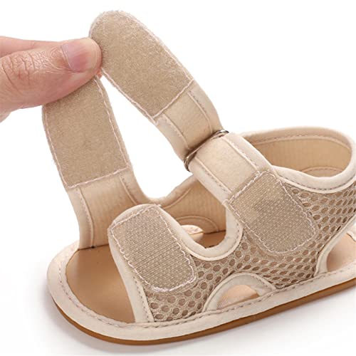 Image of RVROVIC Baby Boys Girls Sandals Premium Soft Anti-Slip Rubber Sole Infant Summer Outdoor Shoes Toddler First Walkers