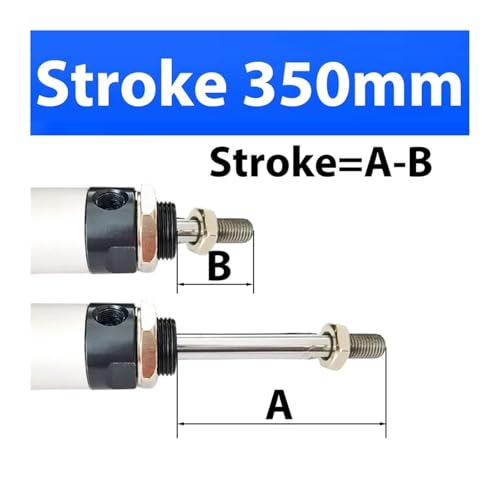 Cylindre pneumatique double effet MAL32 en alliage d'aluminium durable