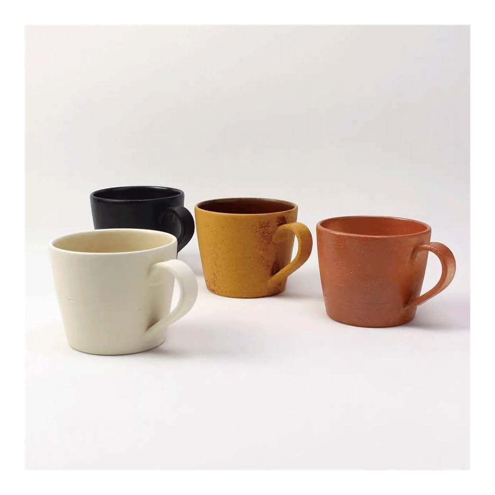 Kubki Rustykalny ceramiczny kubek 9,8 uncji kawy i herbaty z gorącą czekoladą do Latte, Gorącej Herbaty, Mleka
