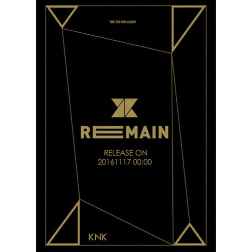 KNK-[REMAIN] 2nd Mini Album CD+Photo Book+1p Standing Photo+1p PhotoCard K-POP Sealed